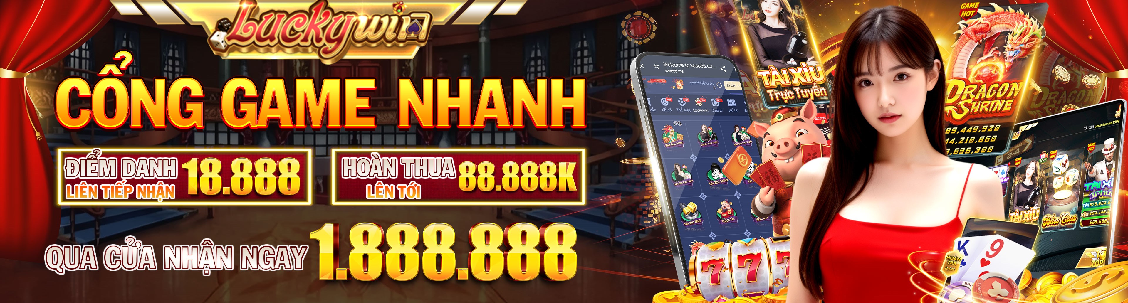 Hình ảnh quảng cáo của slotvip hiển thị nền tảng và các lợi ích