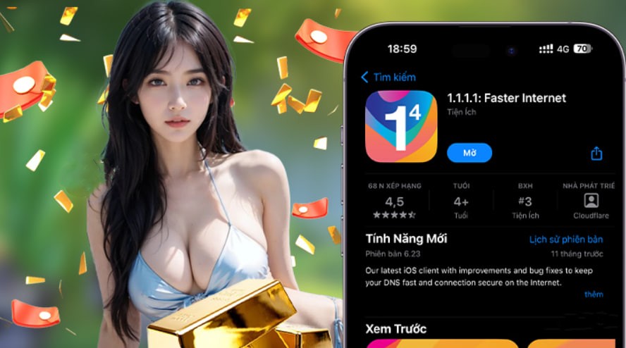 Hình ảnh quảng cáo của slotvip hiển thị nền tảng và các lợi ích